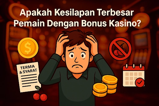 Apakah Kesilapan Terbesar Pemain Dengan Bonus Kasino?