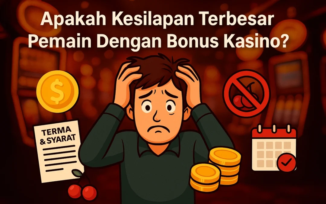 Apakah Kesilapan Terbesar Pemain Dengan Bonus Kasino?